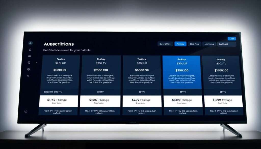 IPTV subscription options